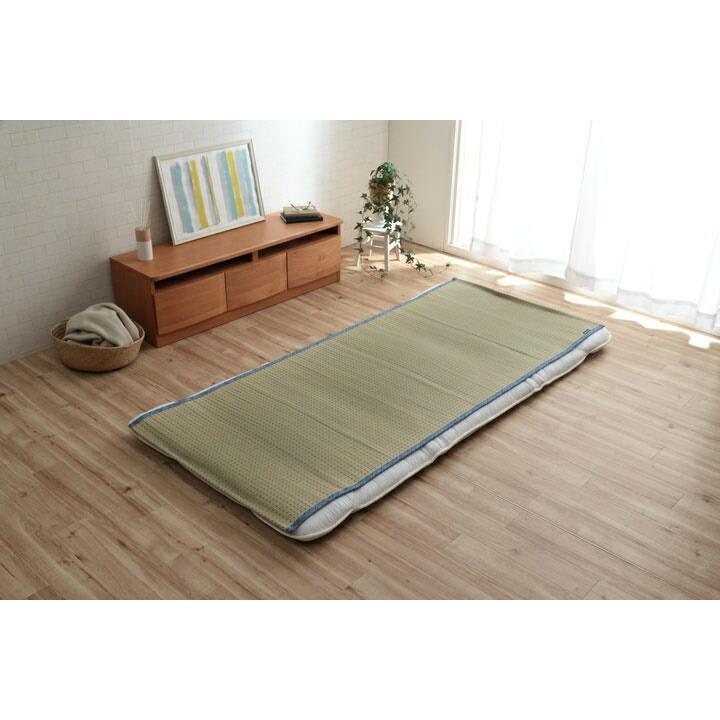 敷きパッド シーツ 消臭 涼しい い草 抗菌防臭 消臭 シンプル 小林製薬コバガード使用 約88×200cm シングル |  | 18