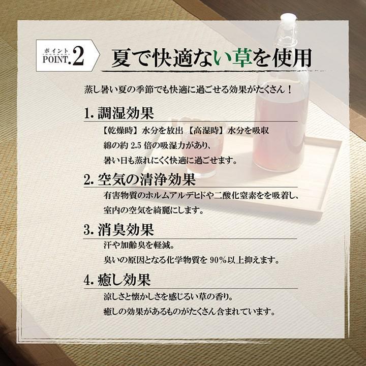 送料無料 い草 い草マット 国産 ごろ寝マット フリーマット 枕付 シングル （マット 約90×200cm）（枕 約40×20cm） お昼寝 おしゃれ |  | 04
