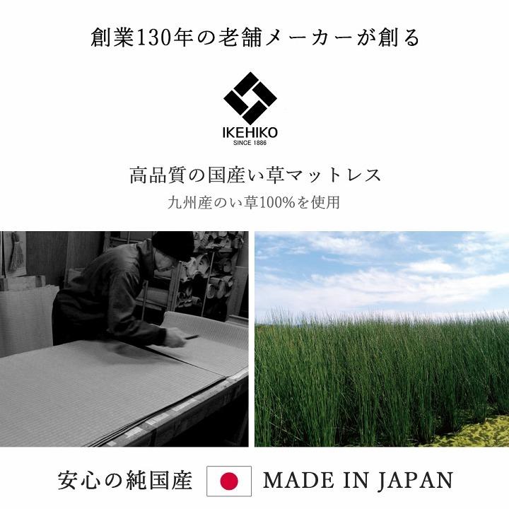 マットレス 三つ折り セミシングル 日本 国産 畳 カビ防止 置き畳 軽量 梅雨 湿気 対策 新生活 フロアマット 約80×210cm ごろ寝マット うたた寝マット |  | 01