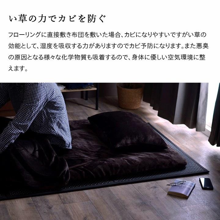マットレス 三つ折り セミシングル 日本 国産 畳 カビ防止 置き畳 軽量 梅雨 湿気 対策 新生活 フロアマット 約80×210cm ごろ寝マット うたた寝マット |  | 04