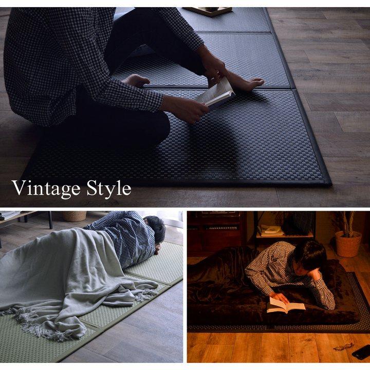 マットレス 三つ折り ダブル 日本 国産 畳 カビ防止 置き畳 軽量 梅雨 湿気 対策 新生活 フロアマット 約140×210cm ごろ寝マット うたた寝マット おむつ替え |  | 02