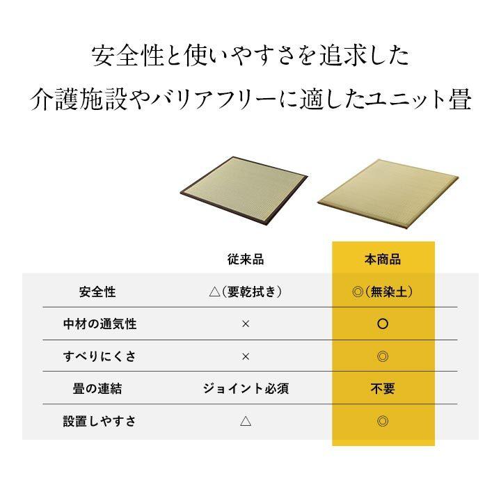 介護 サポート ヘルスケア 吸着タイプ ずれにくい 畳マット 約67×67cm シンプル 滑り止め加工 すべり止め おしゃれ 軽量 リビング 和室 フローリング |  | 06