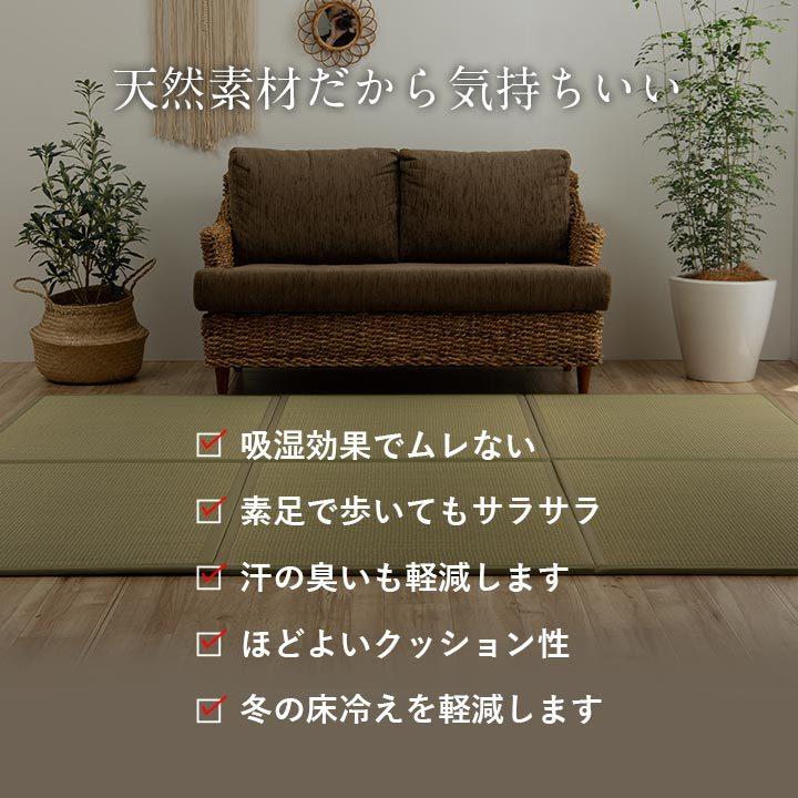 介護 サポート ヘルスケア 吸着タイプ ずれにくい 畳マット 約67×67cm シンプル 滑り止め加工 すべり止め おしゃれ 軽量 リビング 和室 フローリング |  | 08