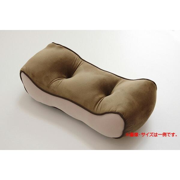 クッション 低反発 使用 腰当て マイクロファイバー 無地 『ルナ 腰当』 約42×20cm | 