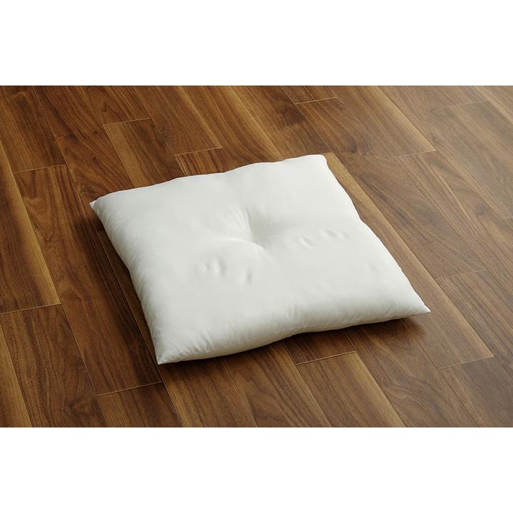 ヌードクッション 国産 日本製 洗える シート 椅子用 アイボリー 約45×45cm 2枚組 座布団 坐布団 ざぶとん おしゃれ |  | 07