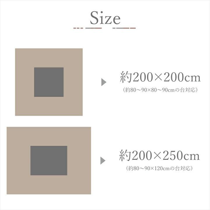 こたつ布団 長方形 おしゃれ 掛布団 200×250cm 軽量 ふんわり マイクロファイバー 80〜90×120cm角のこたつ台に適応 日本製 省エネ 北欧 炬燵布団 洗える 和柄 |  | 07