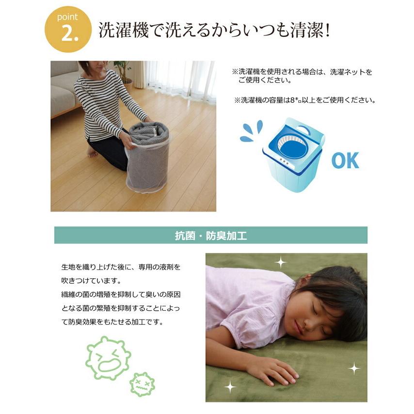 カーペット ラグマット ラグ だ円形 洗える 無地 ピオニー 約100×140cm楕円 滑り止め すべり止め フロアマット ホットカーペットカバー 床暖房対応 絨毯 北欧 |  | 04