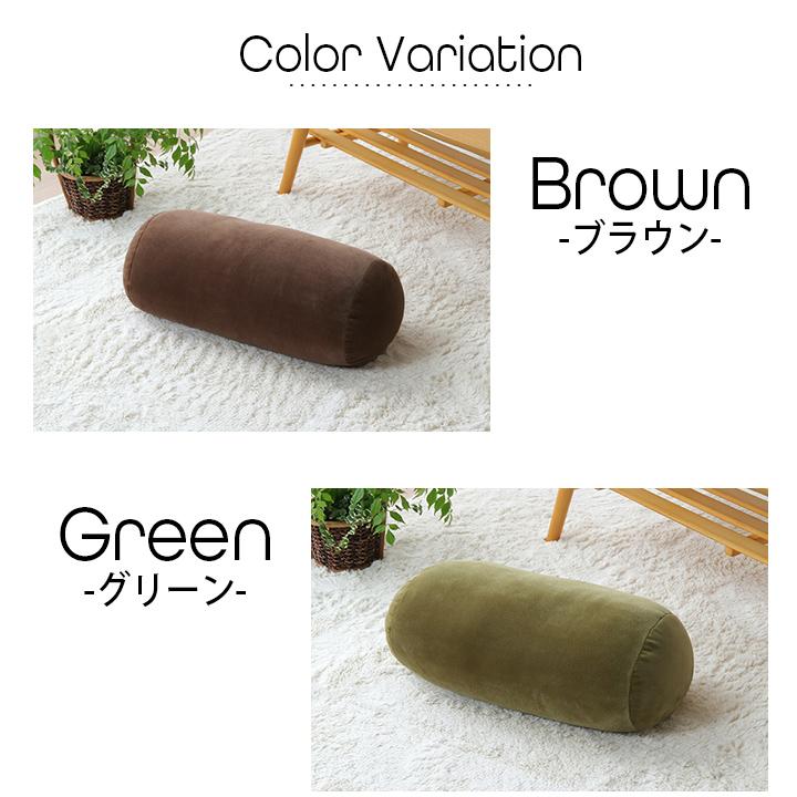 クッション 無地 もっちり ボルスター やわらか もちもち 20R×40cm 触り心地 手触り おしゃれ シンプル 足枕 ふんわり 柔らかい |  | 01