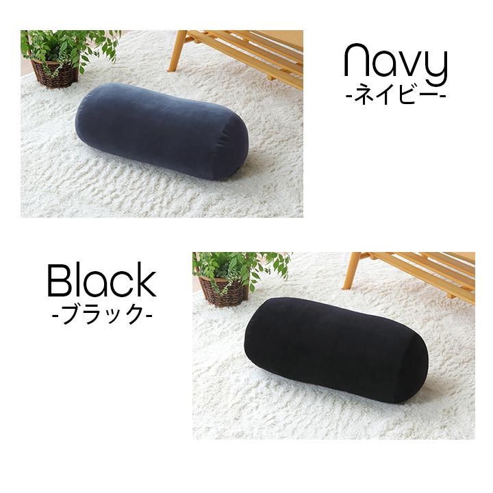 クッション 無地 もっちり ボルスター やわらか もちもち 20R×40cm 触り心地 手触り おしゃれ シンプル 足枕 ふんわり 柔らかい |  | 02