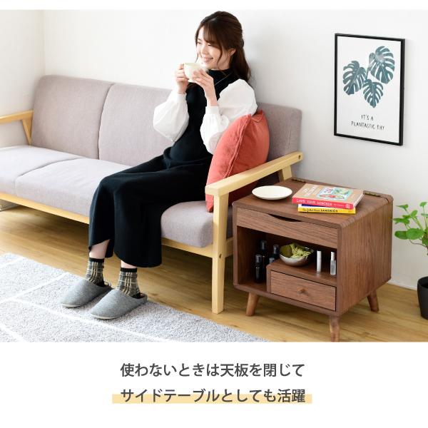 ドレッサー ロータイプ 幅45 奥行41 高さ46 Pico コンパクトドレッサー おしゃれ 小さめ ミニドレッサー 可愛い かわいい 木製 一人暮らし 省スペース 脚付き |  | 12