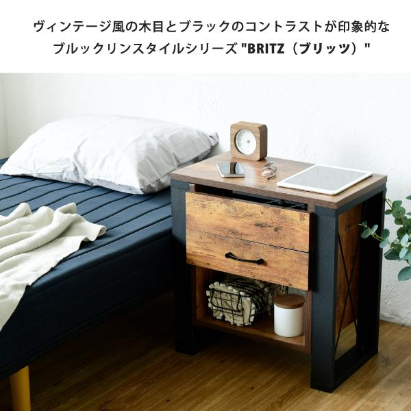 ソファサイド テーブル 昇降式 サイドテーブル ナイトテーブル ブルックリン ソファ横 ベッドサイド デスク横 引き出し 収納 おしゃれ テレワーク リフティング |  | 01