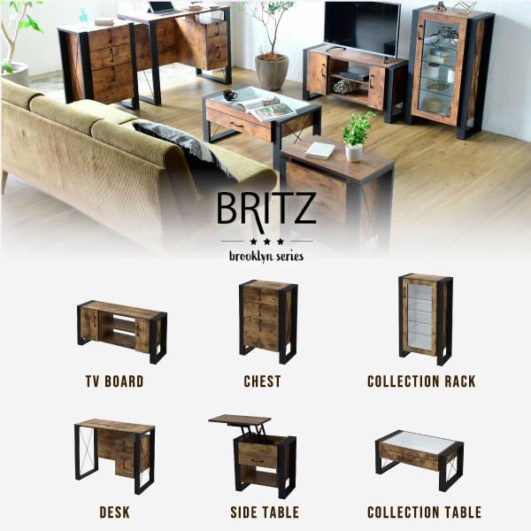 ソファサイド テーブル 昇降式 サイドテーブル ナイトテーブル ブルックリン ソファ横 ベッドサイド デスク横 引き出し 収納 おしゃれ テレワーク リフティング |  | 17