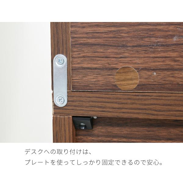 卓上ドレッサー 三面鏡 幅60 奥行22 高さ58 卓上三面鏡 ドレッサー 鏡のみ 収納付き 木製 大型 可動棚 コンセント付き メイク収納 ミラー 上だけ |  | 10