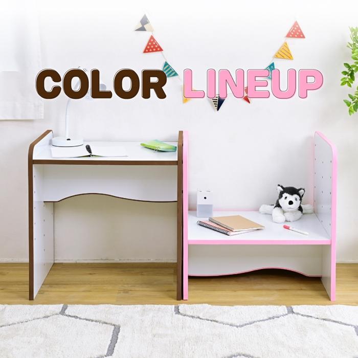 ソフトエッジで安全なキッズ つくえ 高さ調整 可能な デスク 幅60 奥行45 高さ 6段階 | ブランド登録なし | 16