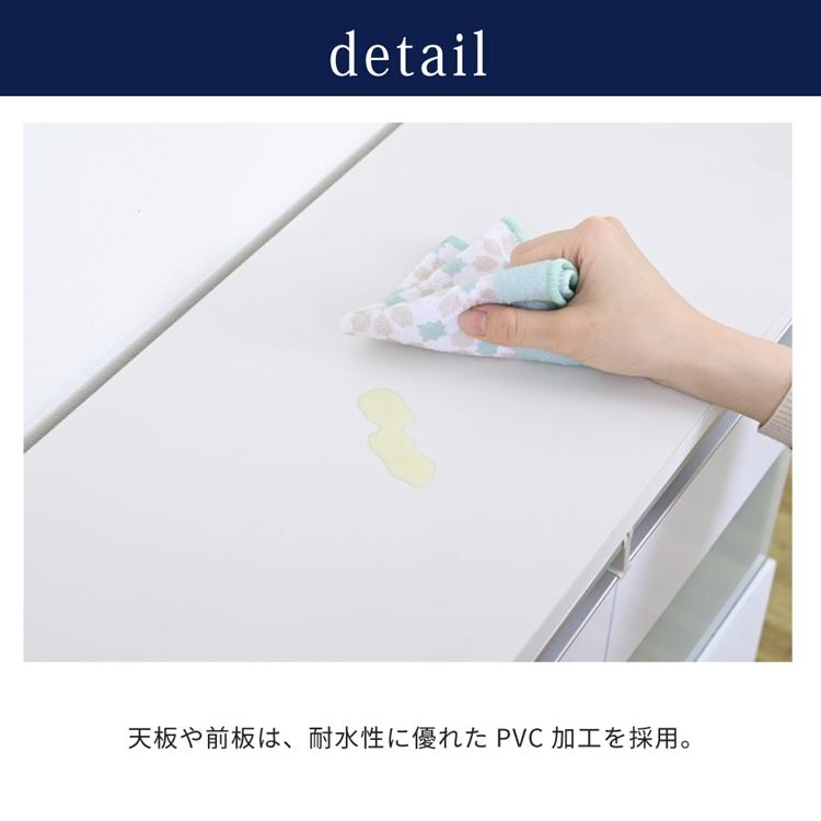 キャビネット 白 サイドボード ホワイト コンパクトキャビネット カウンター下収納 ガラス 扉 付き 薄型 ロータイプ 幅 60 リビング収納 木製 ボックス 鏡面 |  | 09