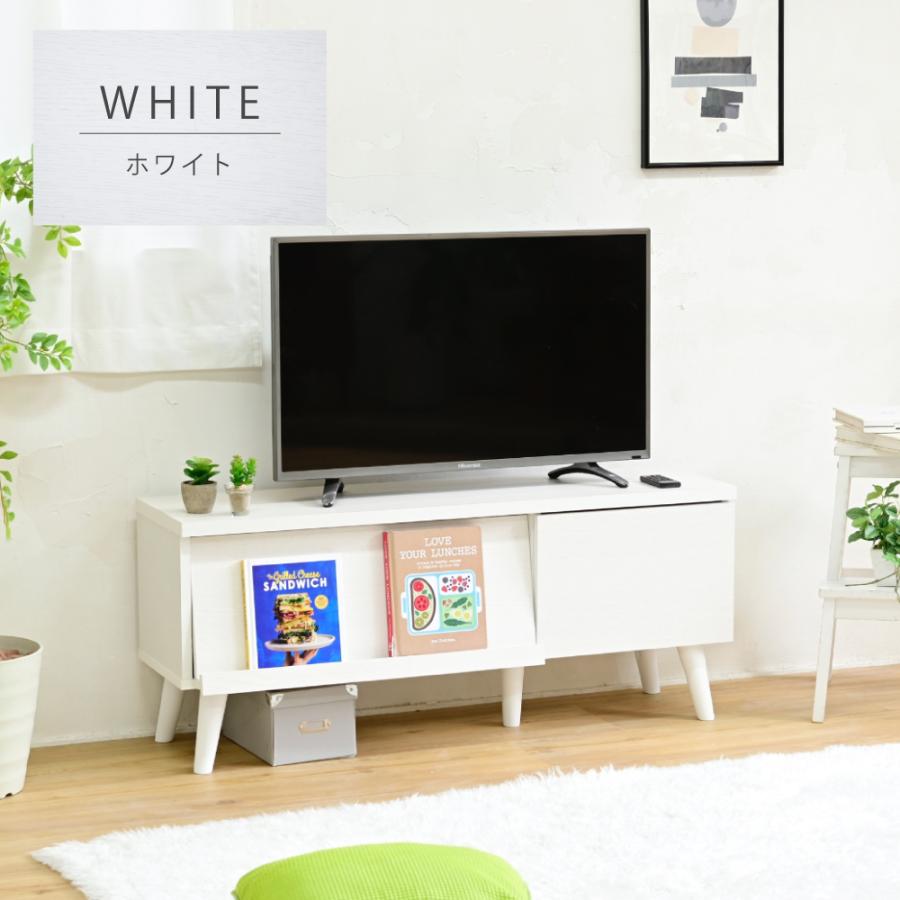 テレビボード 収納 ローボード テレビ台 北欧 リビングボード おしゃれ ディスプレイラック ブラウン ホワイト サイドボード モダン 脚付き TVラック |  | 15