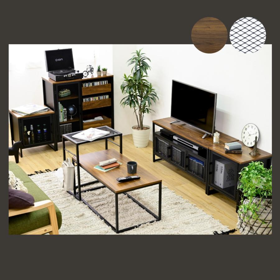 サイドテーブル 収納付き サイドラック 収納棚 扉付き 幅45 コの字 黒 アイアン ベッドサイド ディスプレイラック マガジンラック ベッド横 鉄 鉄製 |  | 01