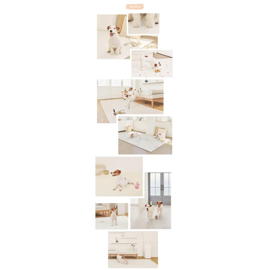 2枚セット 110×220 防水抗菌ペットマット カットできるロールマットタイプ Dogzari Rollmat | ecofoam（エコフォーム）ペット 赤ちゃん 転倒 ペット 防水 |  | 12