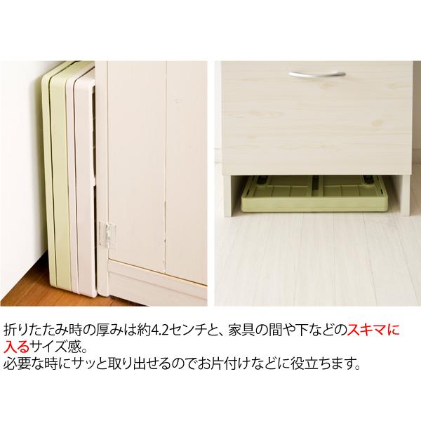 ディズニースタッキング ミニコンテナ 2個セット A4サイズ 折りたたみ リビングラック フォールディングコンテナ 収納箱 マルチラック 屋内 屋外 子供部屋 |  | 03