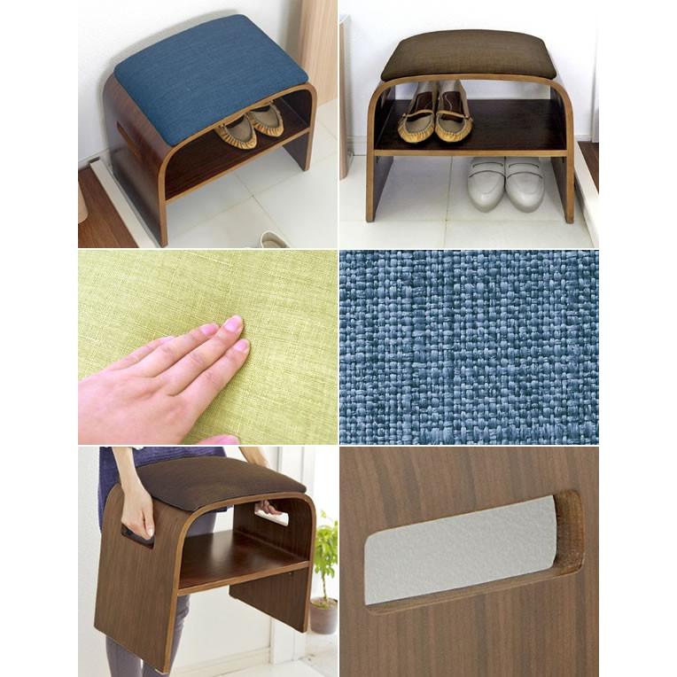 玄関チェア 完成品 曲木 曲げ木チェア スツール 腰掛け 玄関ベンチ 玄関椅子 収納棚付き コンパクト 腰掛椅子 リビングチェア エントランス いす イス 椅子 |  | 01