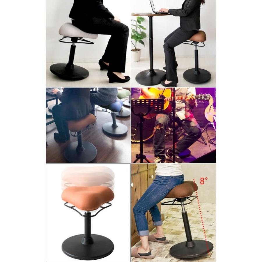 バランスチェア バランススツール オフィスチェア 姿勢 姿勢矯正 傾斜 プロポーション 椅子 チェア スツール ロータイプ 腰掛け ワークチェア デスクチェア |  | 01