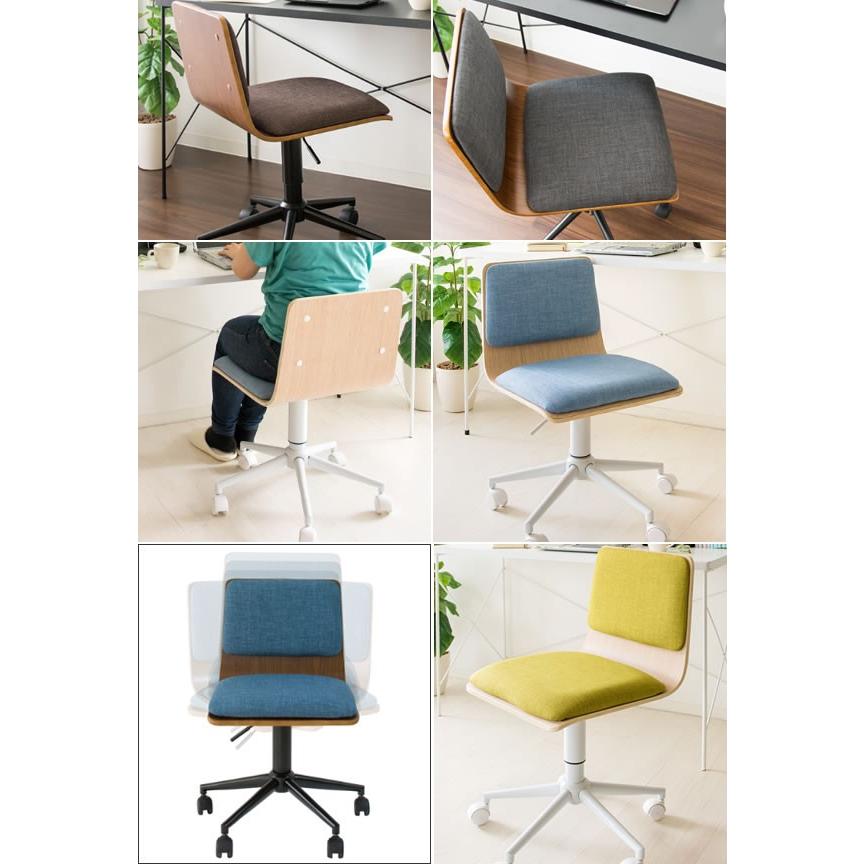 曲げ木 パソコンチェア デスクチェアー オフィスチェア PCチェアー 椅子 キャスター ワークチェア OAチェアー イス いす 椅子 学習椅子 高さ調節 |  | 01