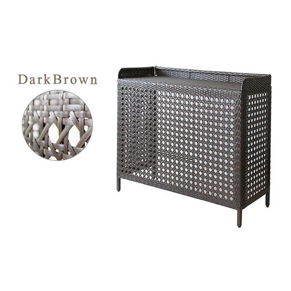 ラタン調 室外機カバー エアコン室外機カバー 節電効果 室外機 日よけ 日除け  ガーデンラック 花台 ガーデニング おしゃれ |  | 11