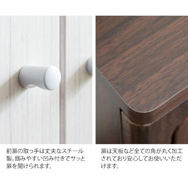 ダブルプッシュダストボックス 分別  45L リットル 家具調 ゴミ箱 キッチン 木製 ＤＢ−８０２ ブラウン ホワイト インテリア リビング スリム 縦型 塩系 高級感 |  | 13