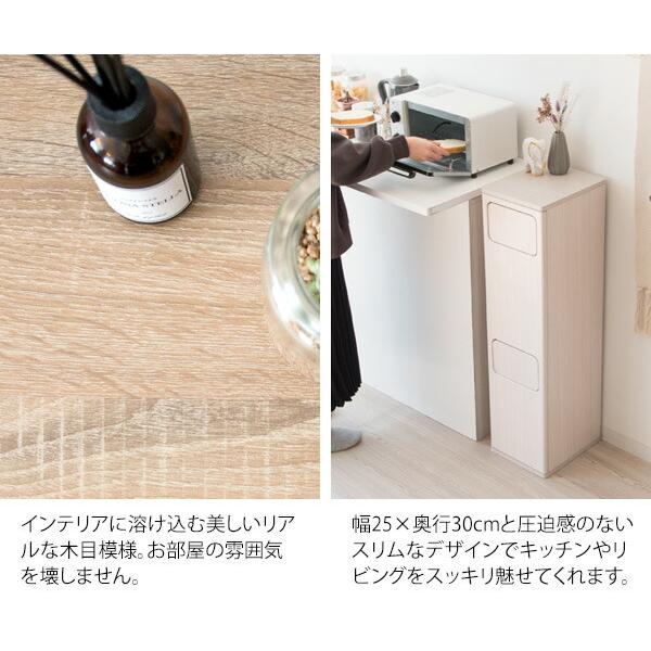 2段プッシュダストボックス ゴミ箱 キッチン リビング おしゃれ スリム 分別ダストBOX くずかご スタイリッシュ Empro |  | 12