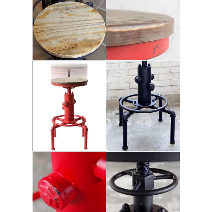 カウンターチェアー ヴィンテージ加工 脚置き付き ハイスツール バーチェア キッチン 台所 リビング ダイニングチェアー 腰掛け いす イス 椅子 チェアー |  | 01