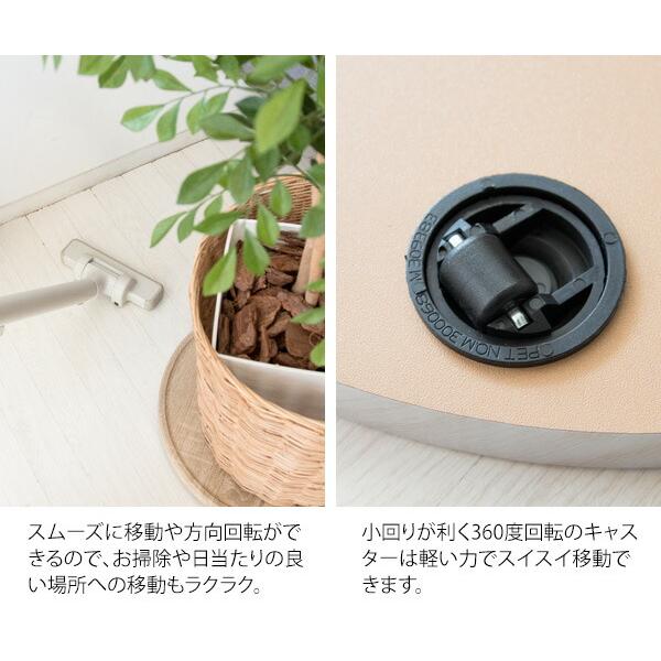 プランタースタンド 室内 キャスター付き 丸 移動 おしゃれ フラワースタンド インテリア 鉢台 観葉植物 Treno トレーノ |  | 06