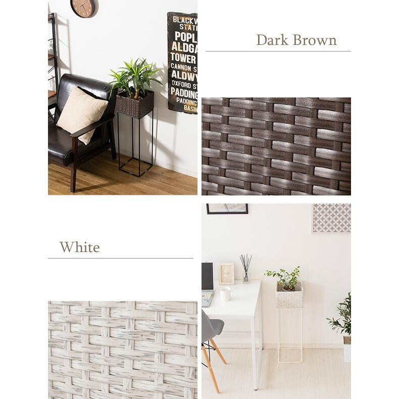 プランタースタンド フラワースタンド プランターラック 花台 ラタン風 室内 植木鉢 玄関 ハイタイプ おしゃれ インテリア デザイン コンパクト |  | 07