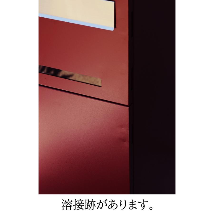 宅配ボックス ポスト付 スタンドポスト 郵便受け メールボックス おしゃれ アンティーク レトロ ディムグレー ボルドー Marisa-マリーザ- 置き型 |  | 16