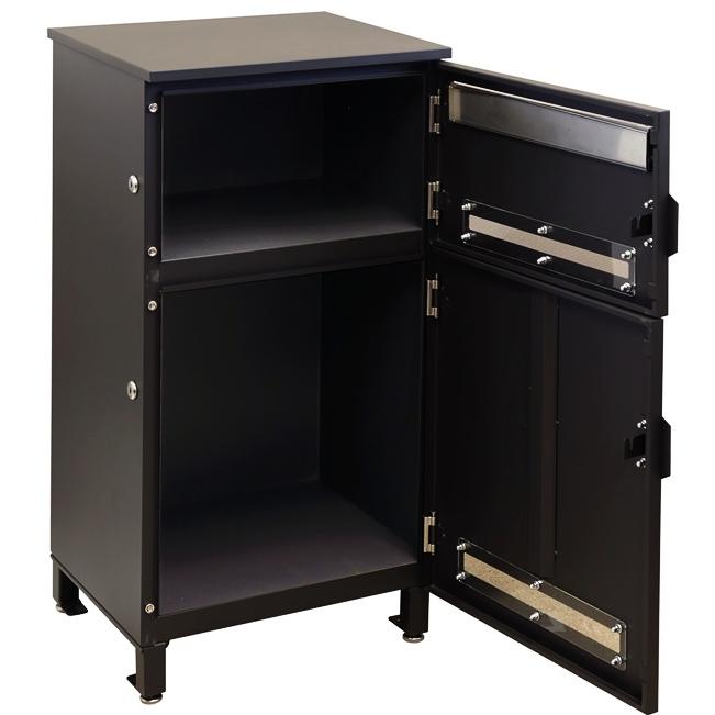 宅配ボックス ポスト付 スタンドポスト 郵便受け メールボックス おしゃれ アンティーク レトロ ディムグレー ボルドー Marisa-マリーザ- 置き型 |  | 17