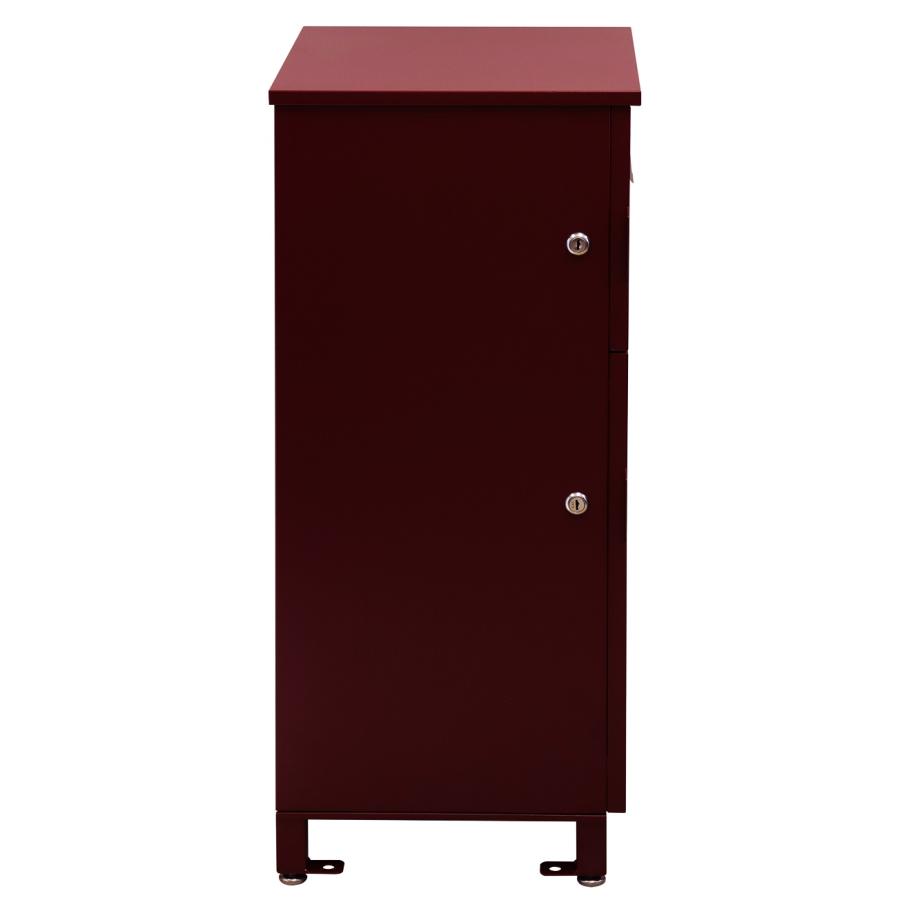 宅配ボックス ポスト付 スタンドポスト 郵便受け メールボックス おしゃれ アンティーク レトロ ディムグレー ボルドー Marisa-マリーザ- 置き型 |  | 18