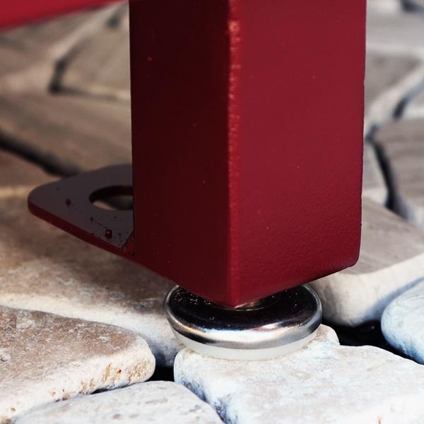 宅配ボックス ポスト付 スタンドポスト 郵便受け メールボックス おしゃれ アンティーク レトロ ディムグレー ボルドー Marisa-マリーザ- 置き型 |  | 11