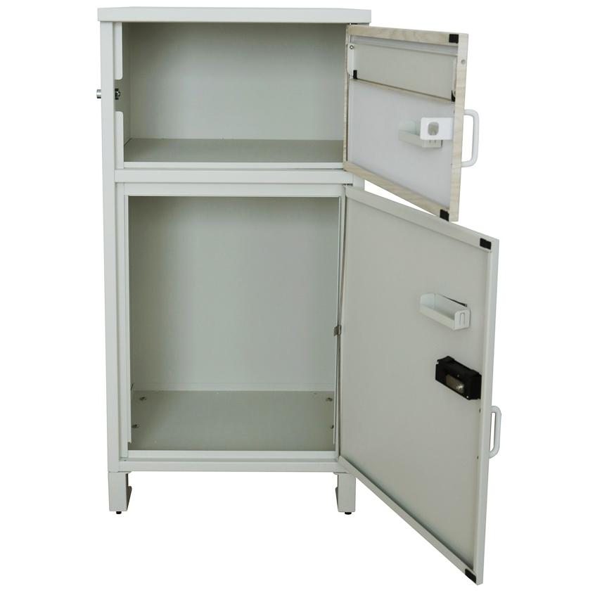 宅配ボックス付ポスト 郵便ポスト おしゃれ スタンドポスト 宅配ボックス 郵便受け 北欧 レトロ モダン アンティーク 鍵付き ダイヤル錠 グリーン グレージュ | ブランド登録なし | 12