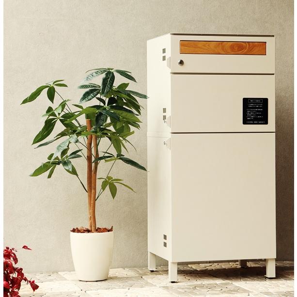 宅配ボックス付ポスト 宅配2段タイプ 一戸建て 宅配ポスト 郵便ポスト 大容量 大型 鍵付き 一体型 メールボックス 置き型ポスト スタンドポスト おしゃれ |  | 05