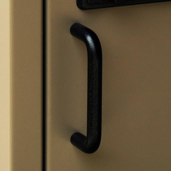 宅配ボックス ポスト付 郵便受け 鍵付き おしゃれ メールボックス 一戸建て 屋外 置き配 北欧 カントリー ダークグレー ミルクティーベージュ 木目 モダン | ブランド登録なし | 13