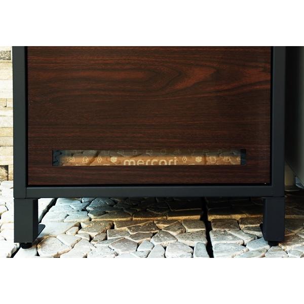 宅配ボックス付ポスト ポスト付宅配ボックス スタンドポスト 宅配BOX 置き型 自立 郵便ポスト 鍵付き おしゃれ 北欧 モダン レトロ ダークグレー ホワイト 木目 | ブランド登録なし | 11