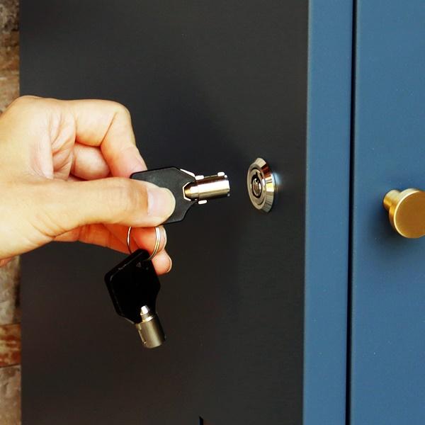 宅配ボックス付ポスト 郵便ポスト 郵便受け ポスト一体型 宅配ポスト メールボックス 宅配BOX 一戸建て用 自立式 スタンドタイプ ネイビーブルー ベージュ | ブランド登録なし | 09