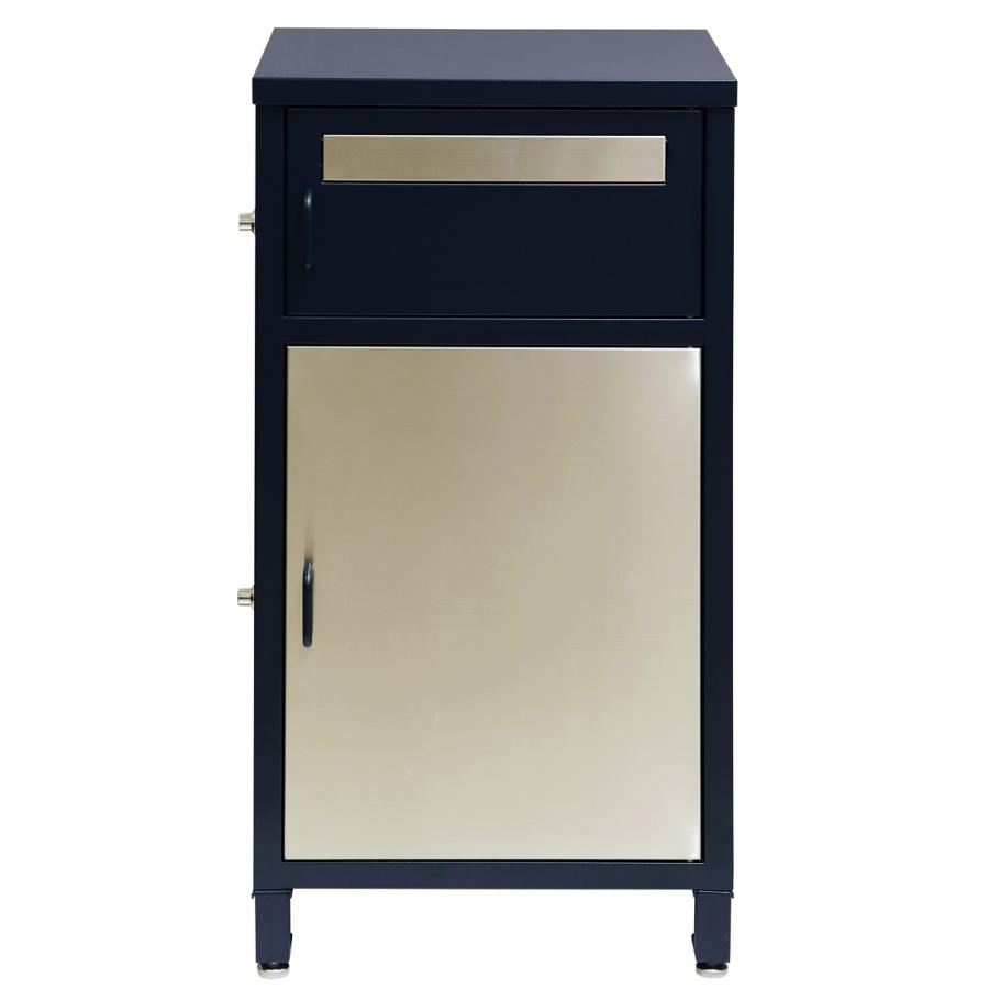 宅配ボックス付ポスト 郵便ポスト 郵便受け ポスト一体型 宅配ポスト メールボックス 一戸建て用 自立式 屋外 新聞受け グレー ネイビー おしゃれ 北欧 鍵付き | ブランド登録なし | 15