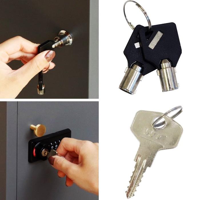 宅配ボックス ポスト付 郵便ポスト 一戸建て 宅配BOX 鍵付き スタンド型 自立 おしゃれ 木目柄 グレー ベージュ 北欧 ヨーロピアン 高級感 スタンドポスト | ブランド登録なし | 11