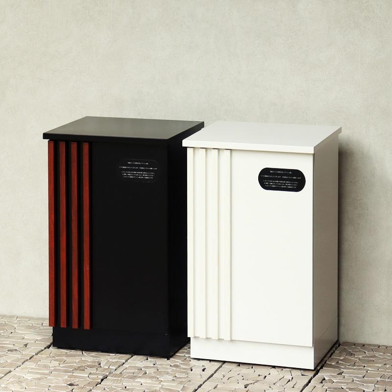宅配ボックス おしゃれ ブラック ホワイト 木目柄 高級感 一戸建て 一軒家 宅配BOX 鍵付き 施錠 セキュリティー 玄関前 本体完成品 再配達防止 | ブランド登録なし | 03