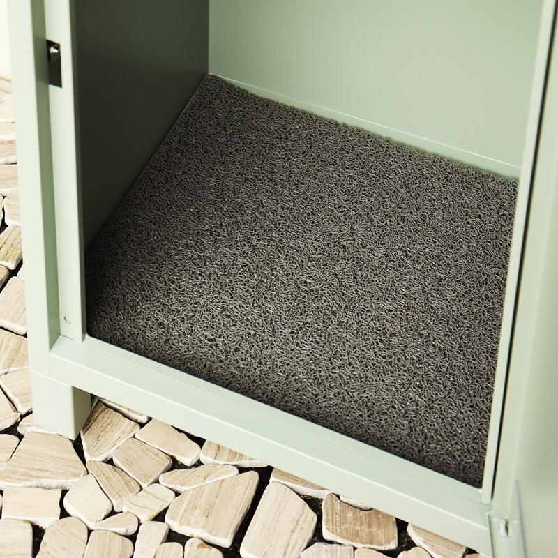 宅配ボックス おしゃれ シンプル 2段 ピンクレッド系 グリーン 一戸建て 一軒家 宅配BOX 鍵付き 施錠 セキュリティー 玄関前 本体完成品 アンティーク | ブランド登録なし | 08