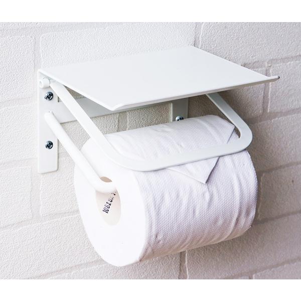 アイアントイレットペーパーホルダー シングル おしゃれ 完成品 ブラック ホワイト シャンパン 北欧 レトロ ヴィンテージ モダン アンティーク Abel-アベル- | ブランド登録なし | 04