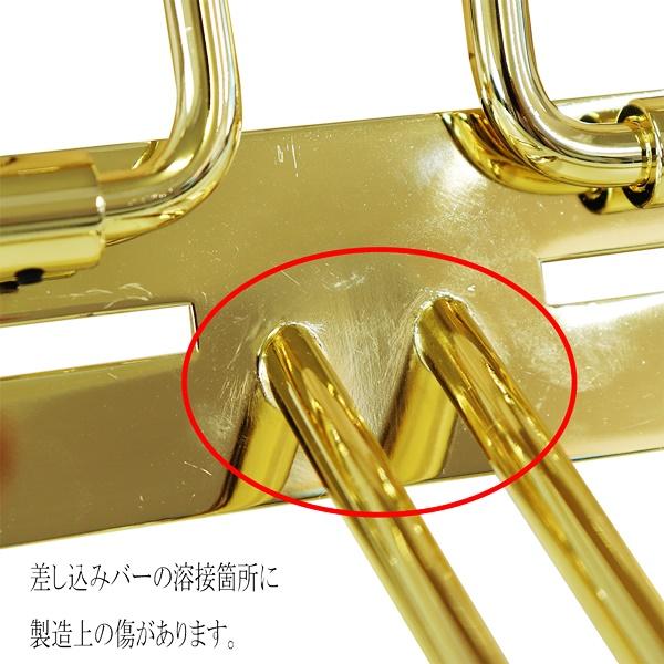 トイレットペーパーホルダー 真鍮 ダブル おしゃれ 北欧 アンティーク ゴールド 金色 カバー 高級感 タオルハンガー レトロ モダン クラシック 紙巻器 完成品 | ブランド登録なし | 12