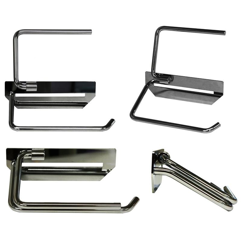 トイレットペーパーホルダー 完成品 シルバー ステンレス シングル 1連 スタイリッシュ おしゃれ シンプルモダン ホテルライク かっこいい 北欧 モダン 高級感 | ブランド登録なし | 10