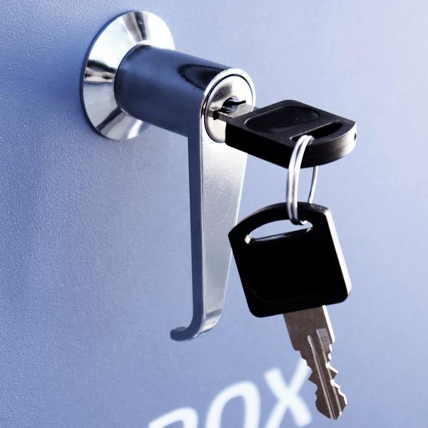 スタンドポスト 置き型 鍵付き 郵便受け 郵便ポスト メールボックス おしゃれ かわいい 北欧 レッド ブルー アンティーク レトロ Olga-オルガ- | ブランド登録なし | 09