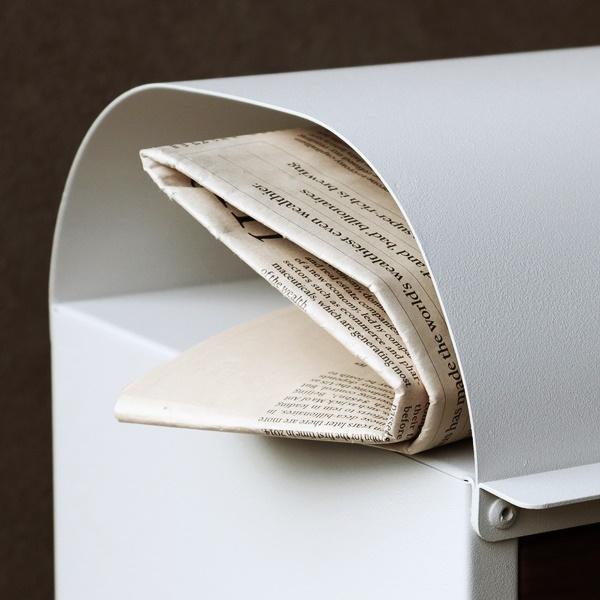 スタンドポスト 置き型 鍵付き 郵便受け 郵便ポスト メールボックス おしゃれ 北欧 モダン グレー グレージュ Gilda-ジルダ スタンドタイプ | ブランド登録なし | 11